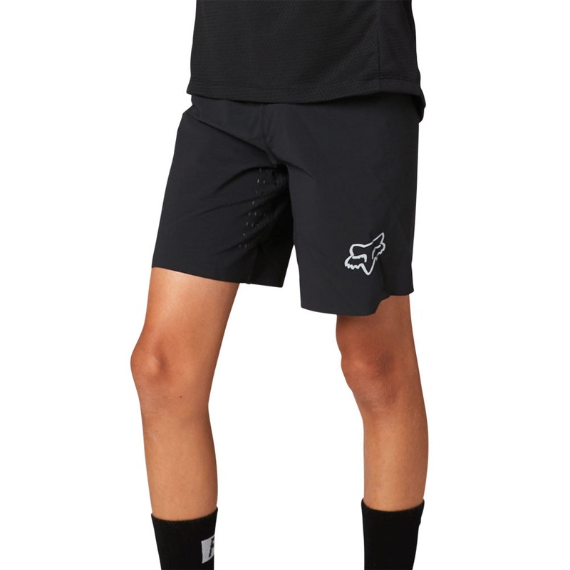 Fox Flexair Women's Short Sleeve Jersey - M - Black - Pink