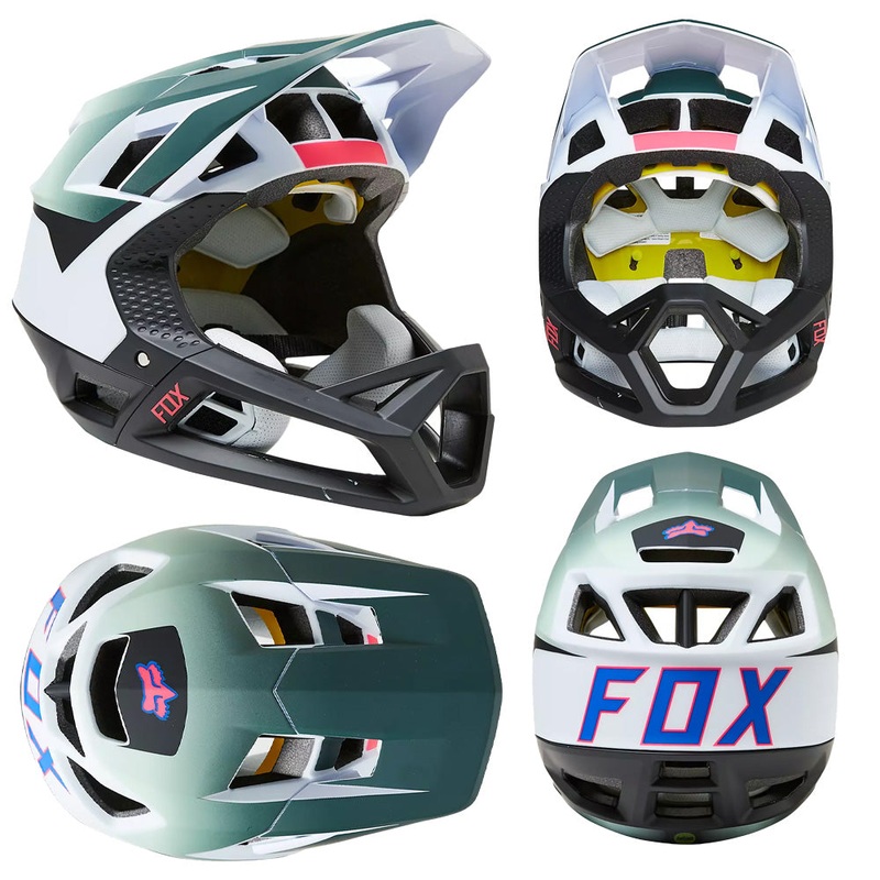 Fox Proframe MIPS Helmet - M - Graphic White - AS-NZS2063-2008 Standard