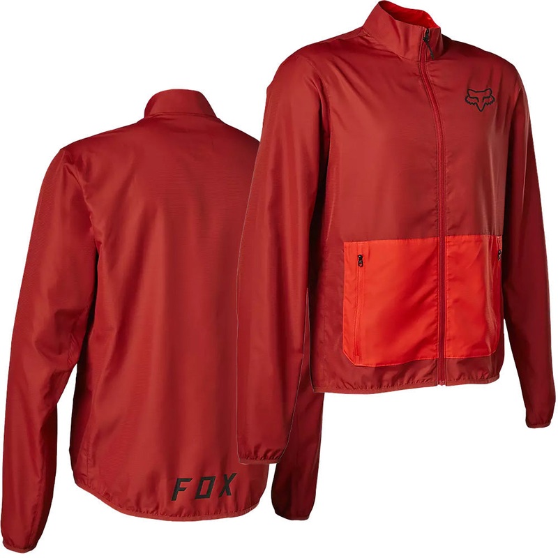 Fox Ranger Wind Jacket - XL - Red Clay