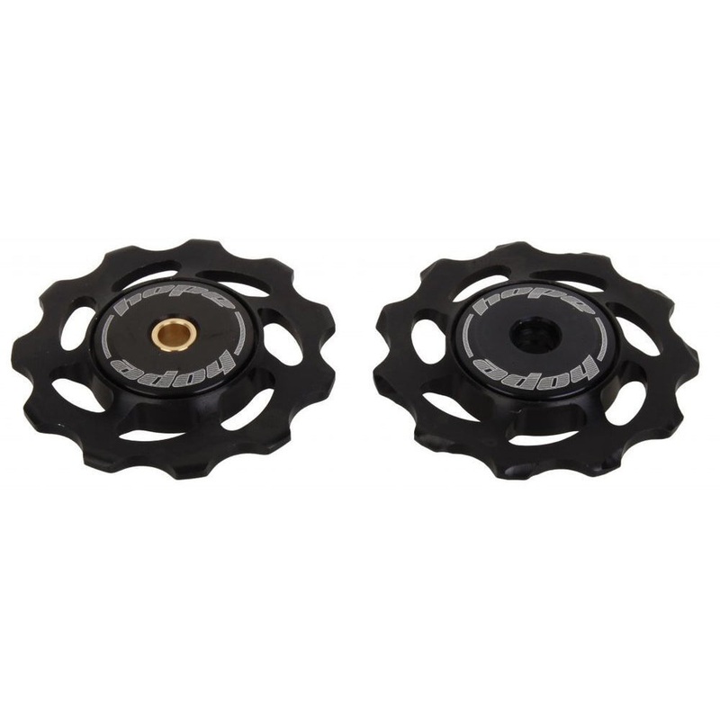 Hope Jockey Pulley Wheels - Black - Pair - 12T