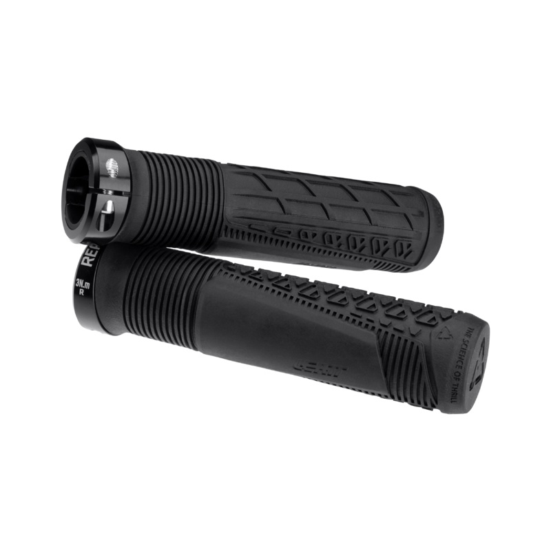 Leatt ReaFlex 6.0 Grips - Black - Single Lock On Grips - 29mm - Thin