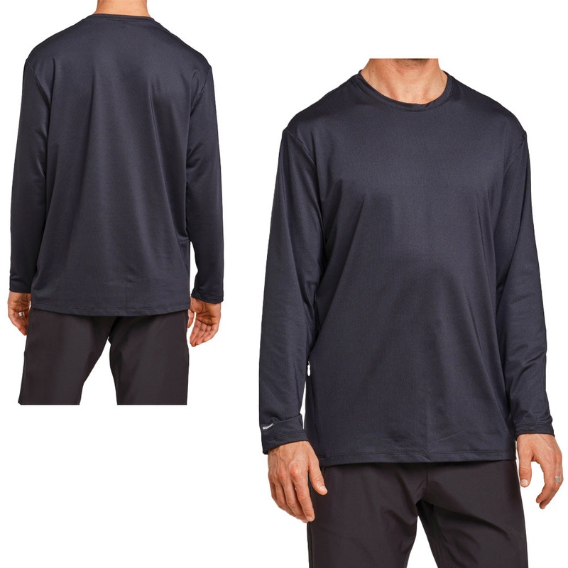 Norman MTB Men's Long Sleeve Gravity Jersey - S - Black