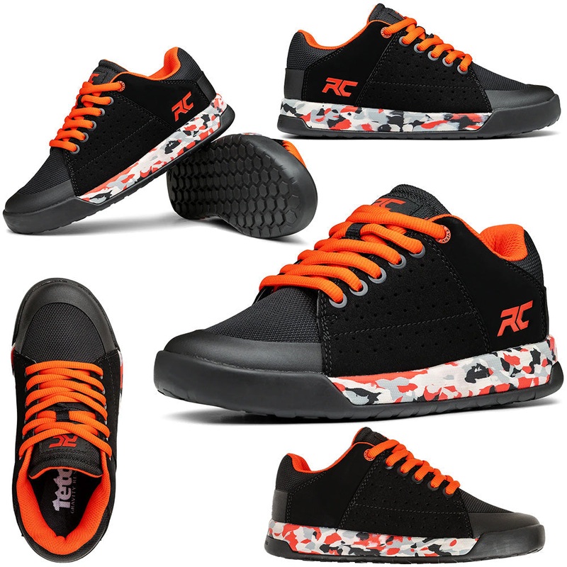 Ride Concepts Livewire Youth Limited Edition Flat Shoes - Youth US 5.0 - Vulcan Black