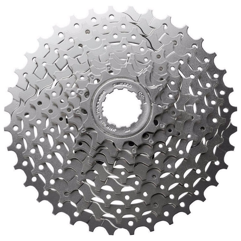 Shimano Alivio CS-HG400 9 Speed Cassette - 11-34T - Shimano HG Splined - 9 Speed - 11-34T