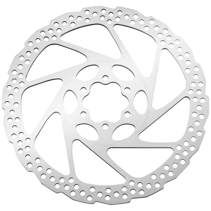 Shimano Alivio SM-RT56 Resin Pad Only 6 Bolt Disc Brake Rotor - 160mm - 6 Bolt