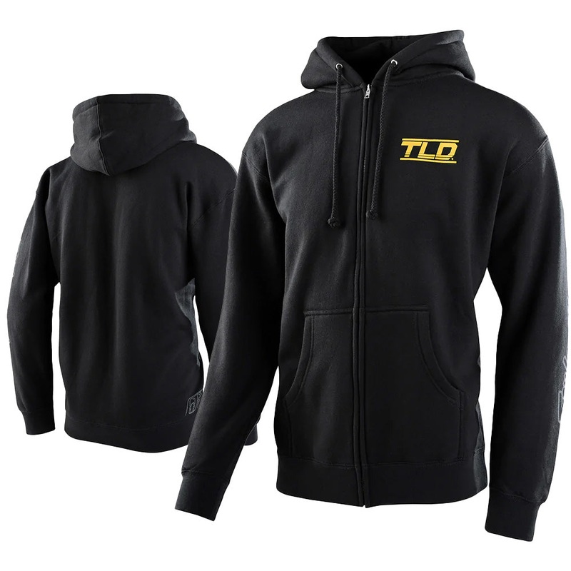 TLD Speed Logo Zip Up Hoodie - S - Black