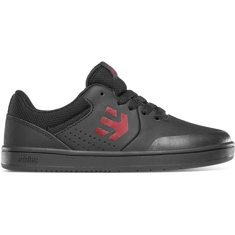Etnies Marana Kids Flat Shoes - Kids US 13 - Black - Red - Black