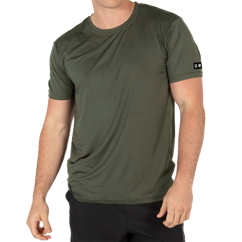 Unit Elite Flex Mens Short Sleeve Tech Tee - XL - Military