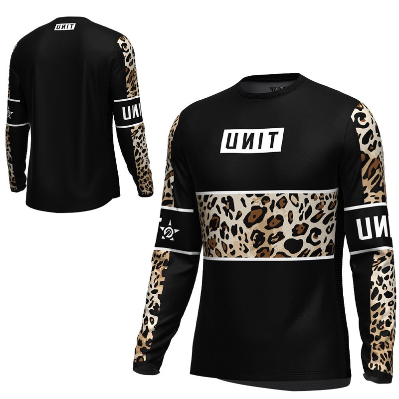 Unit Pride Youth Long Sleeve Jersey - Youth XL - Leopard