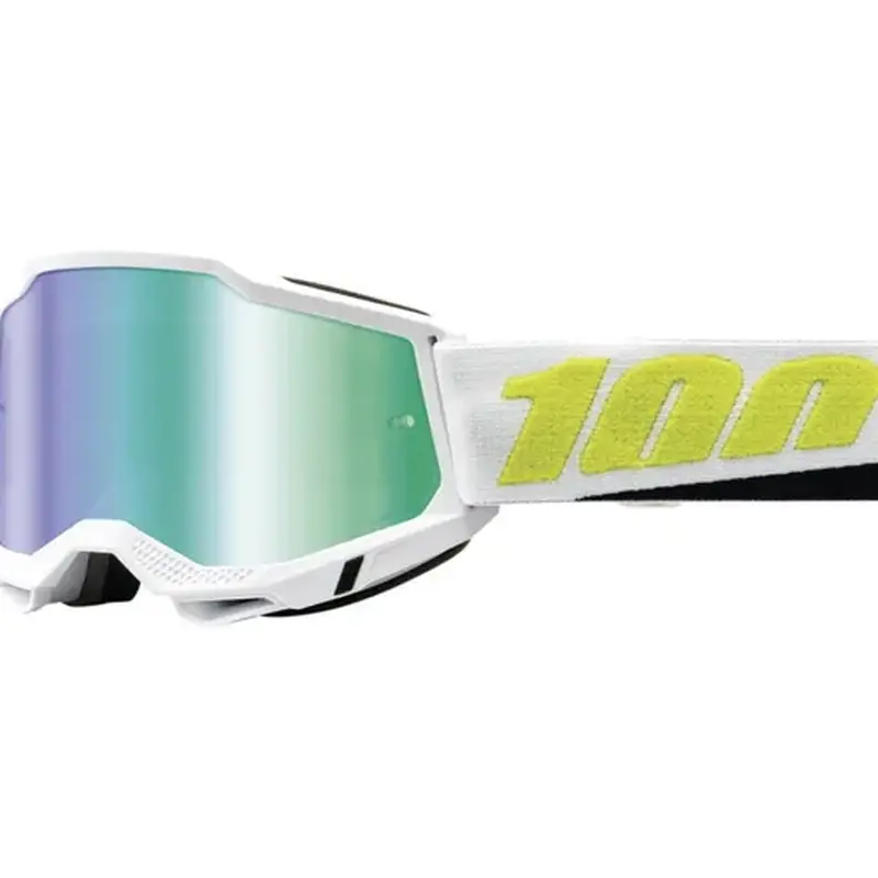 	100% Accuri 2 Goggles Peyote with Green Mirror Lens