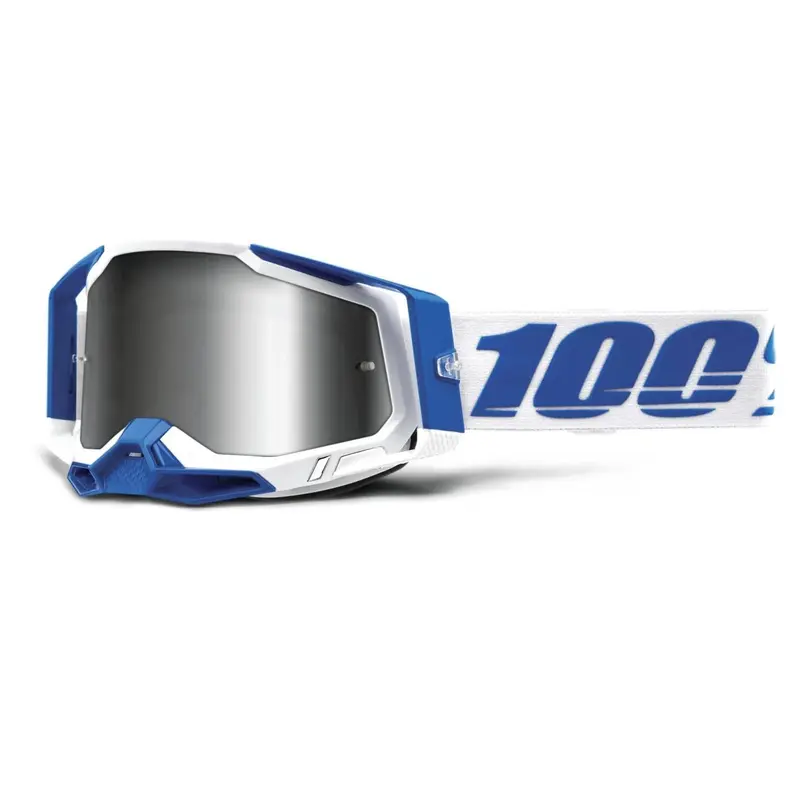 100% Racecraft 2 Goggles Isola - Mirror Silver Lens