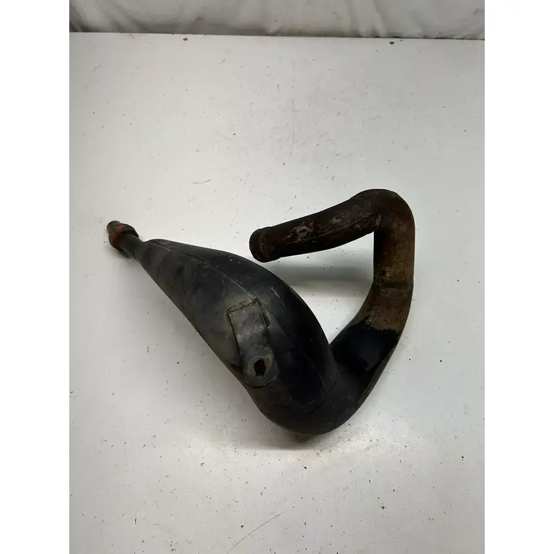 1985 85 Suzuki Quadracer 250 LT250r Lt 250 R OEM Exhaust Pipe Header Chamber
