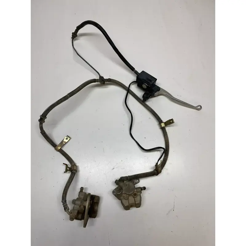 2004 04 YAMAHA KODIAK 450 YFM 450 UNTESTED front Brake Assembly Calipers Master