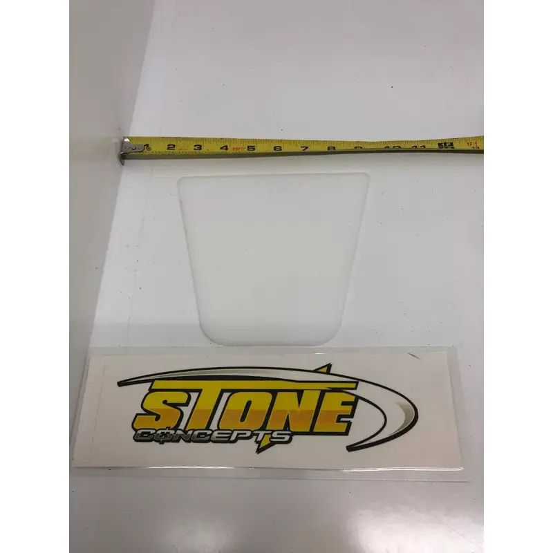 WHITE PLASTIC POLY FRONT NUMBER PLATE FACTORY BUMPER ATV HONDA YAMAHA SUZUKI
