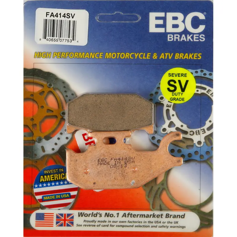 Severe Duty "SV" Sintered Brake Pads
