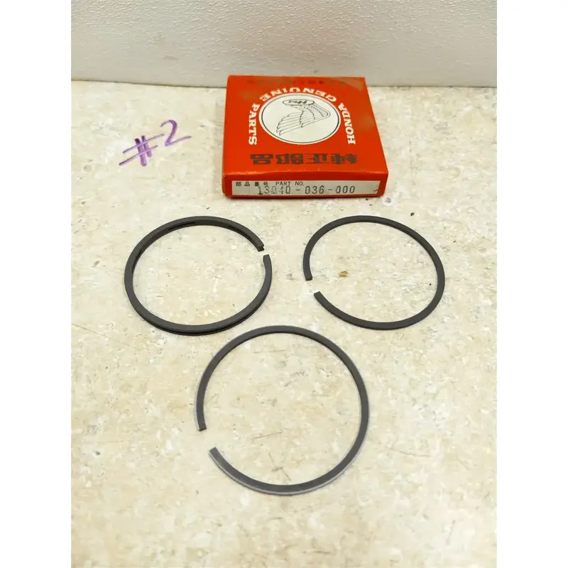 Honda NOS 13040-036-000 Piston Rings 3rd Oversize .75 Z50 Mini Trail AP-184 #2