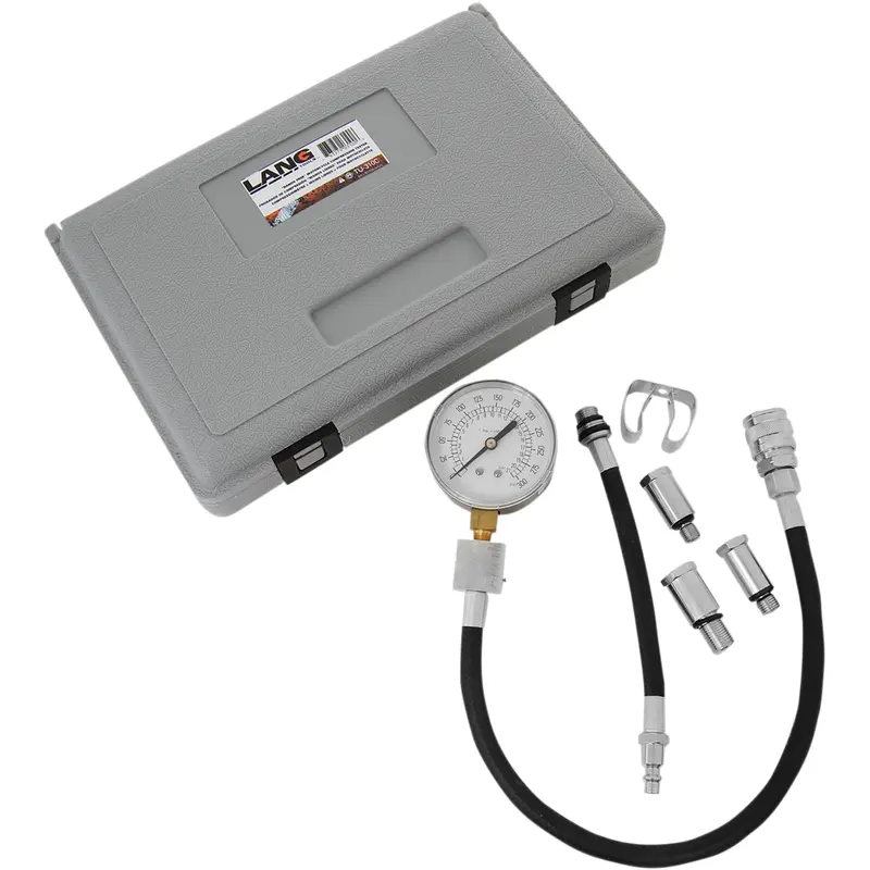 "Hands-Free" Motorcycle Compression Tester