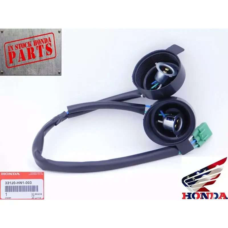 OEM Honda Headlight Light Socket Harness TRX400EX TRX 400EX Sportrax 1999-2004