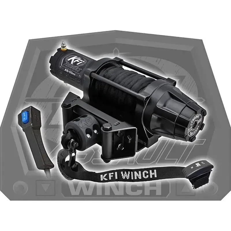 KFI 5000LB WIDE ASSAULT SERIES WINCH