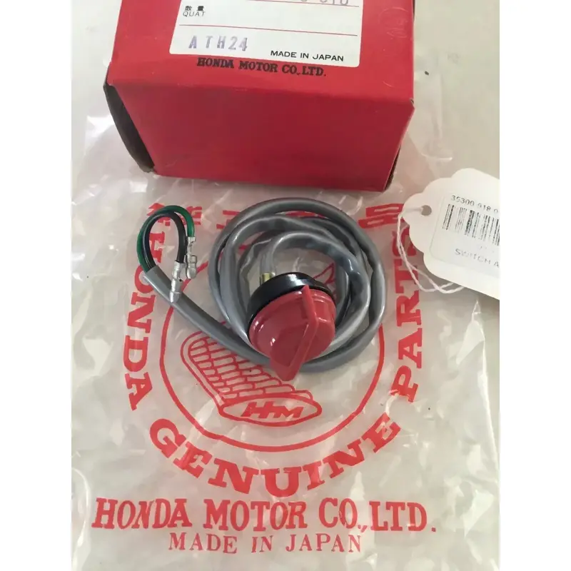 Nos Honda Atc 90 Stop Switch Assembly 35300-918-010