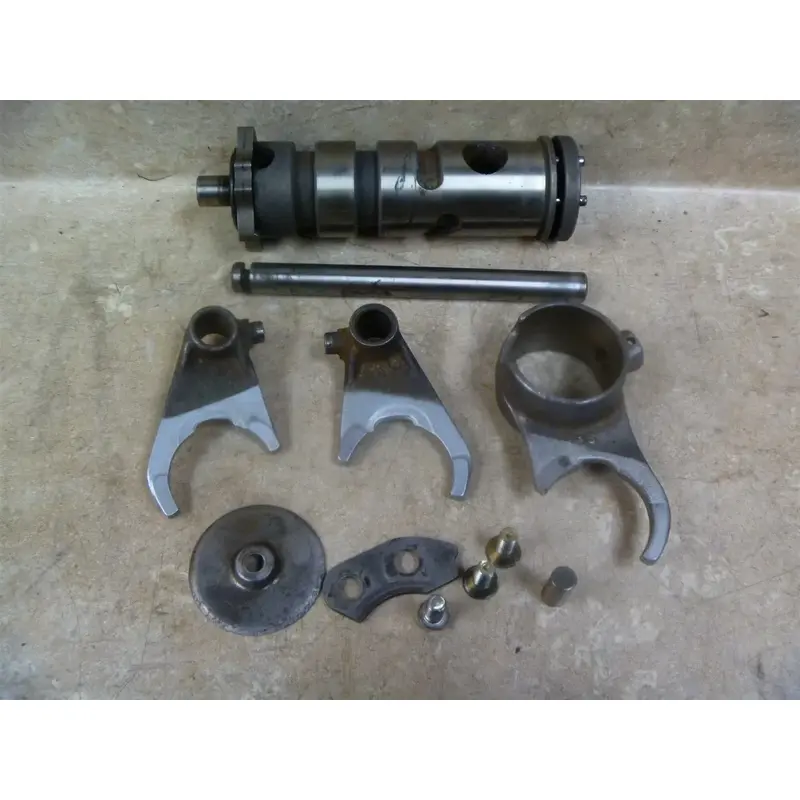 Kawasaki 440 KZ KZ440-B Used Engine Shift Forks & Drum 1981 Vintage KB57