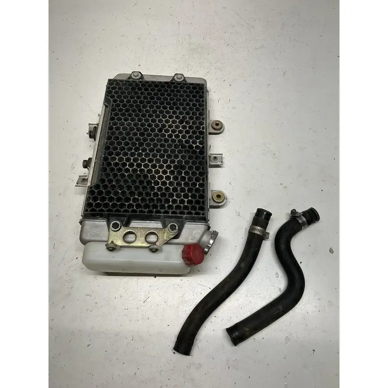 2005 05 Polaris Predator 500 OEM LOT Radiator Rad Guard Reservoir Line Tank Cap