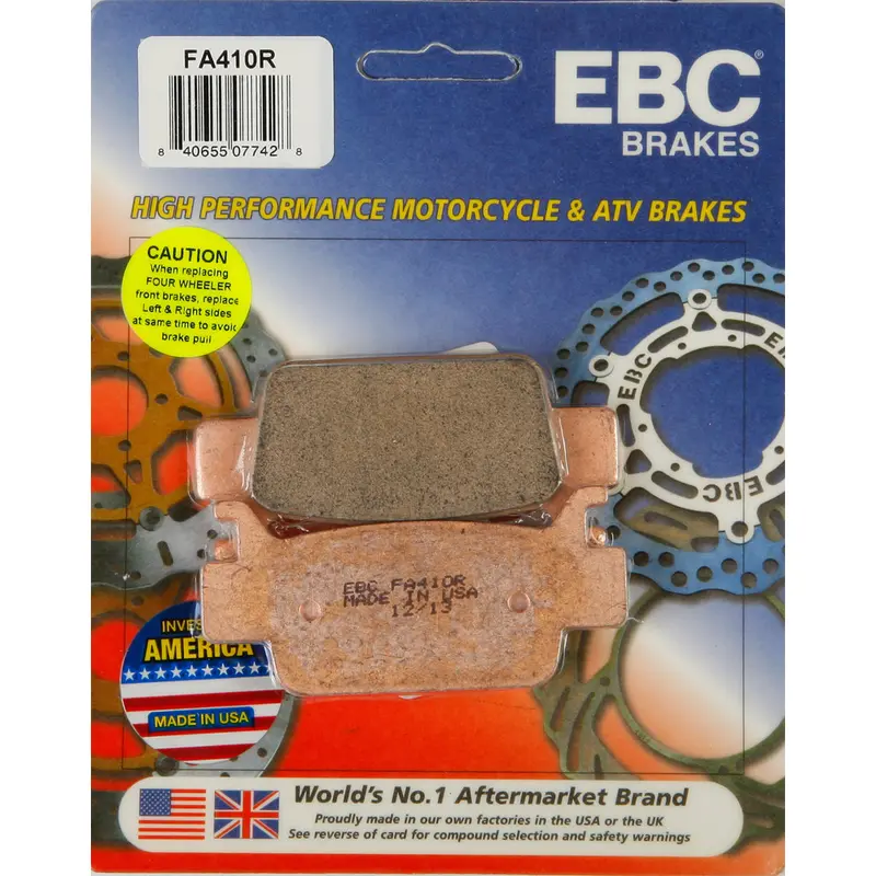 Long-Life Sintered "R" Brake Pads