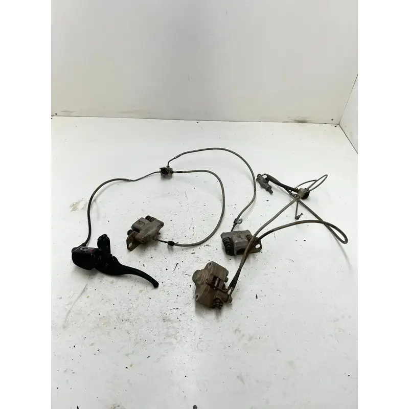 04 2004 Polaris Trailblazer 250 2x4 OEM Front Rear Brakes Caliper Line Master Cy