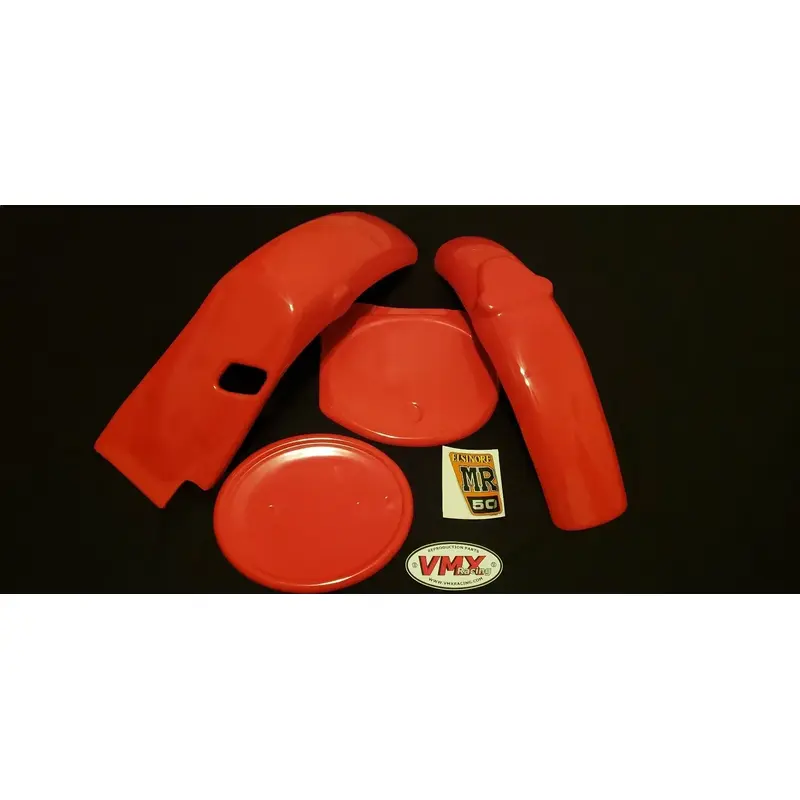 HONDA FENDER KIT MR50 PLASTICS REAR FRONT FENDER SIDEPANEL MR AHRMA MR 50
