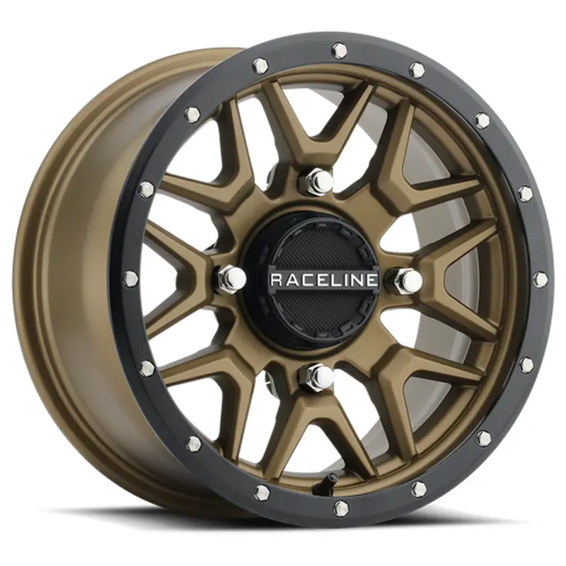 RACELINE KRANK WHEEL 14X7 4/110 5 2 ( 10MM) BLK/BRONZE