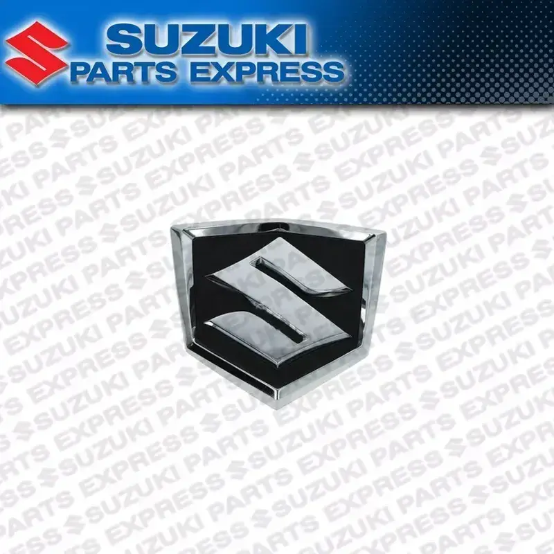NEW OEM SUZUKI "S" EMBLEM FRONT BUMPER OZARK EIGER 2002 - 2007  68151-38F00