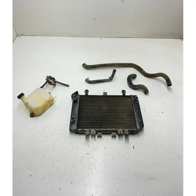 97 1997 Kawasaki Prairie 400 KVF400a 4x4 OEM Radiator Reservoir Tubes Hoses Cool