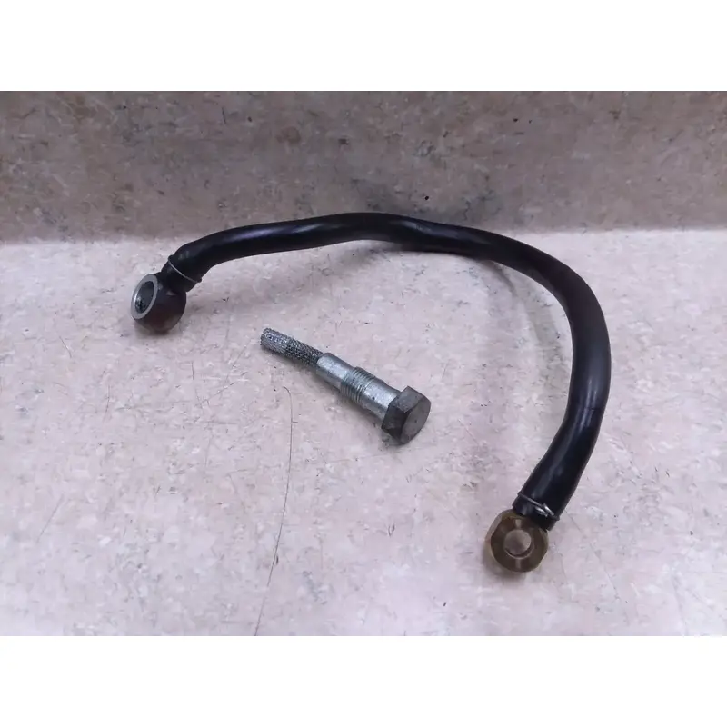 Kawasaki F7 Enduro 175 OEM Oil Tank Line Hardware 1974 VTG ANX-B202