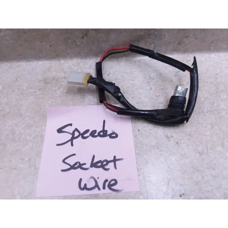 Kawasaki F7 Enduro 175 OEM Speedometer Socket Wire Harness 1974 VTG ANX-B202