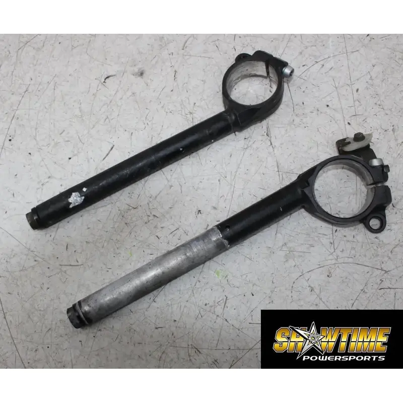 06-07 KAWASAKI NINJA ZX10R RIGHT LEFT CLIPON HANDLEBAR GRIPS GRIP PAIR SET