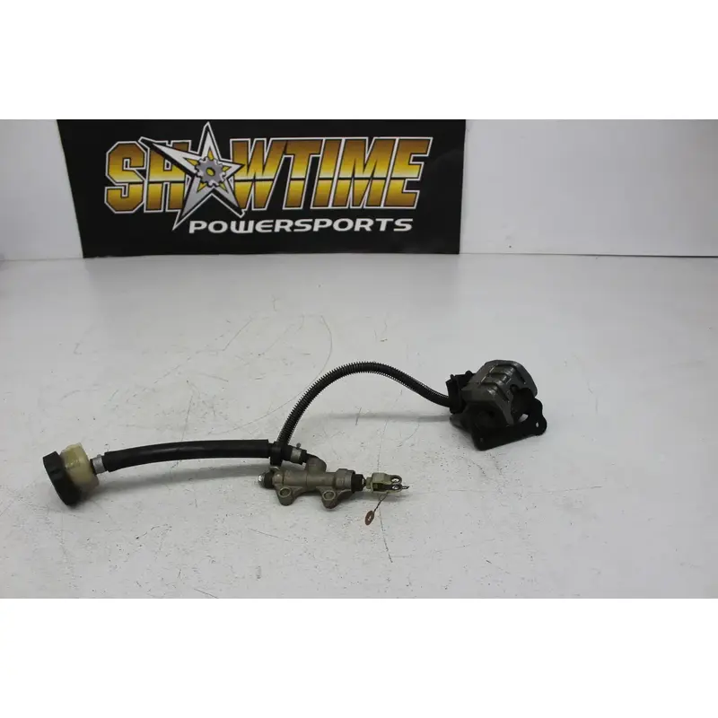 95 KAWASAKI ZX900 REAR BACK BRAKE MASTER CYLINDER W RESERVOIR WITH CALIOER