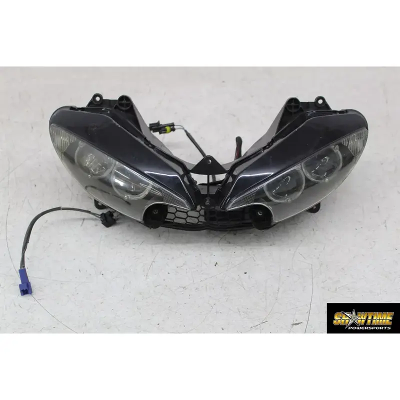06-09 YAMAHA YZF R6S R6 FRONT LEFT RIGHT HEADLIGHT HEAD LIGHT LAMP