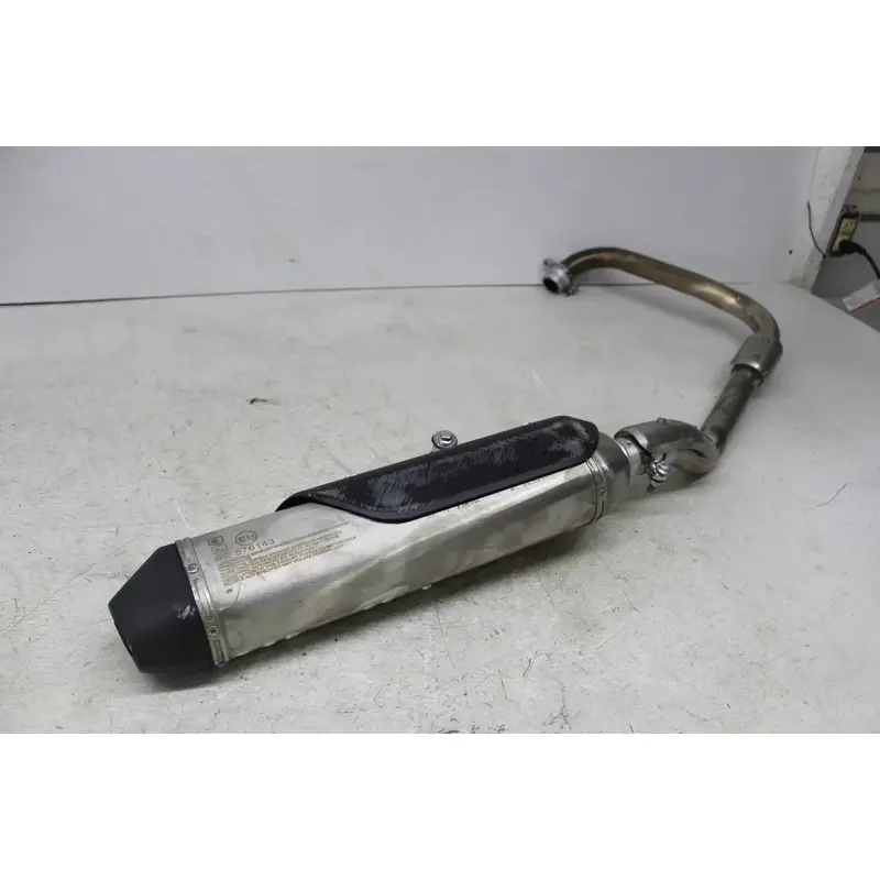 22 ROYAL ENFIELD HIMALAYAN FULL EXHAUST SYSTEM HEADERS HEAD PIPE MUFFLER