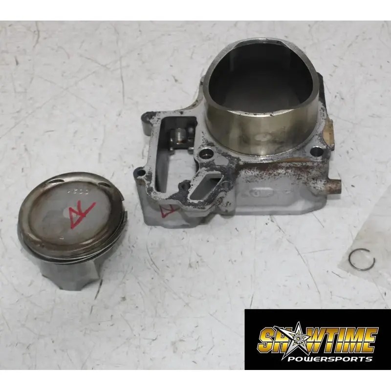 05-07 KAWASAKI BRUTE FORCE 750 REAR ENGINE CYLINDER PISTON BLOCK JUG BARREL