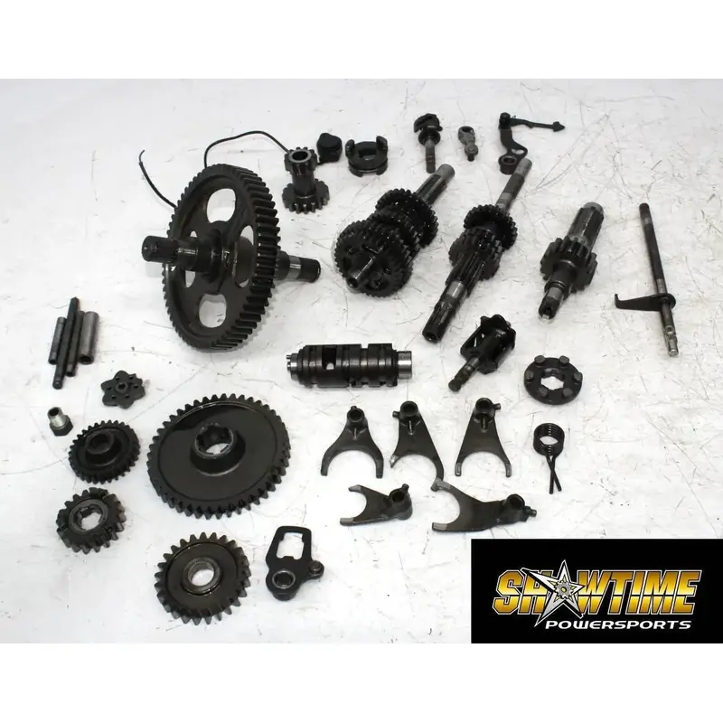 87 SUZUKI QUADRUNNER 250 LT250 2X4 ENGINE MOTOR TRANSMISSION GEARS ASSEMBLY