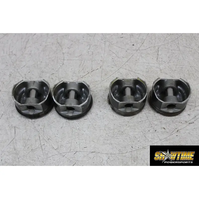 99 HONDA VFR800 ENGINE MOTOR BLOCK PISTONS SET