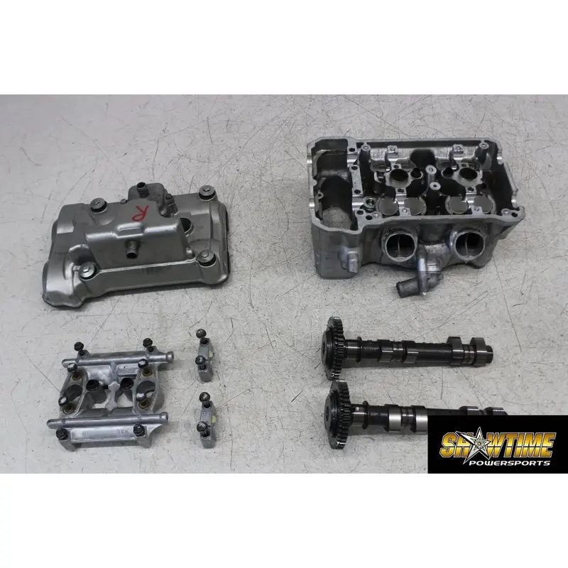 99 HONDA VFR800 ENGINE TOP END CYLINDER HEAD CAMS VALVES COVER