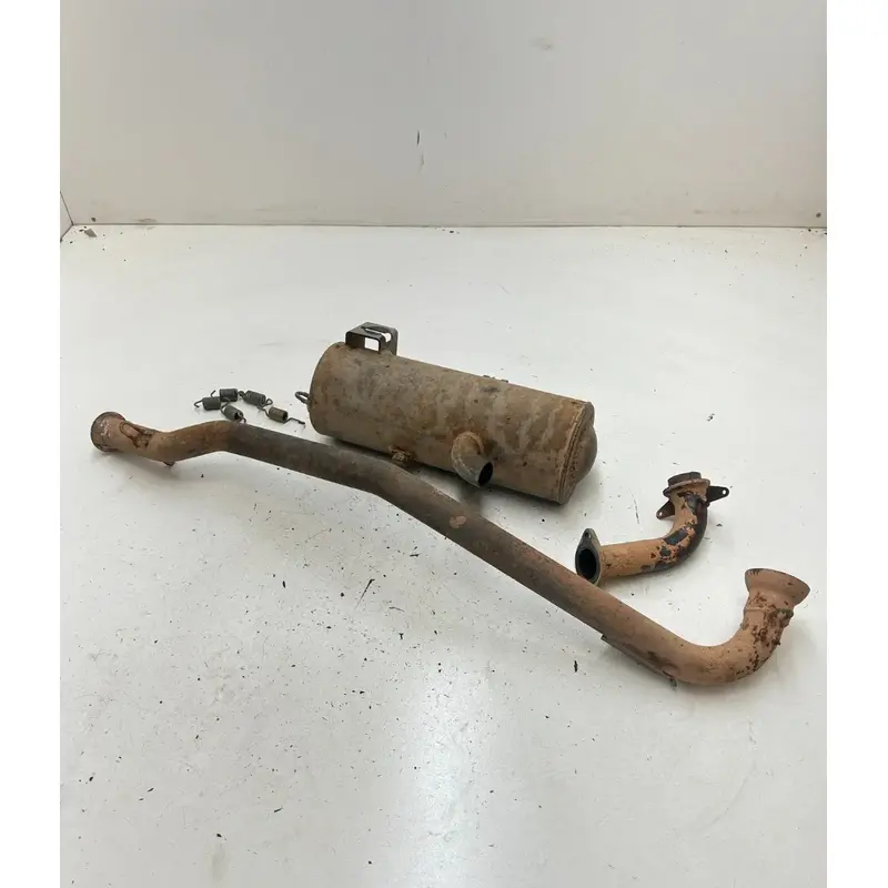 06 2006 Polaris Trail Boss 330 2x4 OEM Exhaust Muffler Header Pipe Elbow Spring