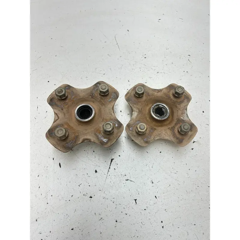 87 1987 Honda Fourtrax Trx 350 TRX350 OEM GOOD Rear Back Wheel Hub Lugs Hubs Lug