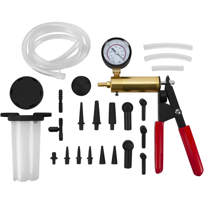 PERFORMANCE TOOL VACUUM PUMP/BRAKE BLEEDER KIT
