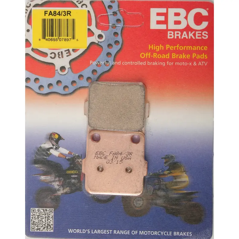 EBC BRAKE PADS FA84/3R SINTERED R SERIES