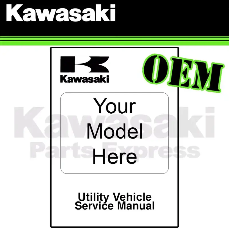 NEW 2019 - 2021 GENUINE KAWASAKI MULE PRO MX KAF700 SERVICE MANUAL 99924-1544-04