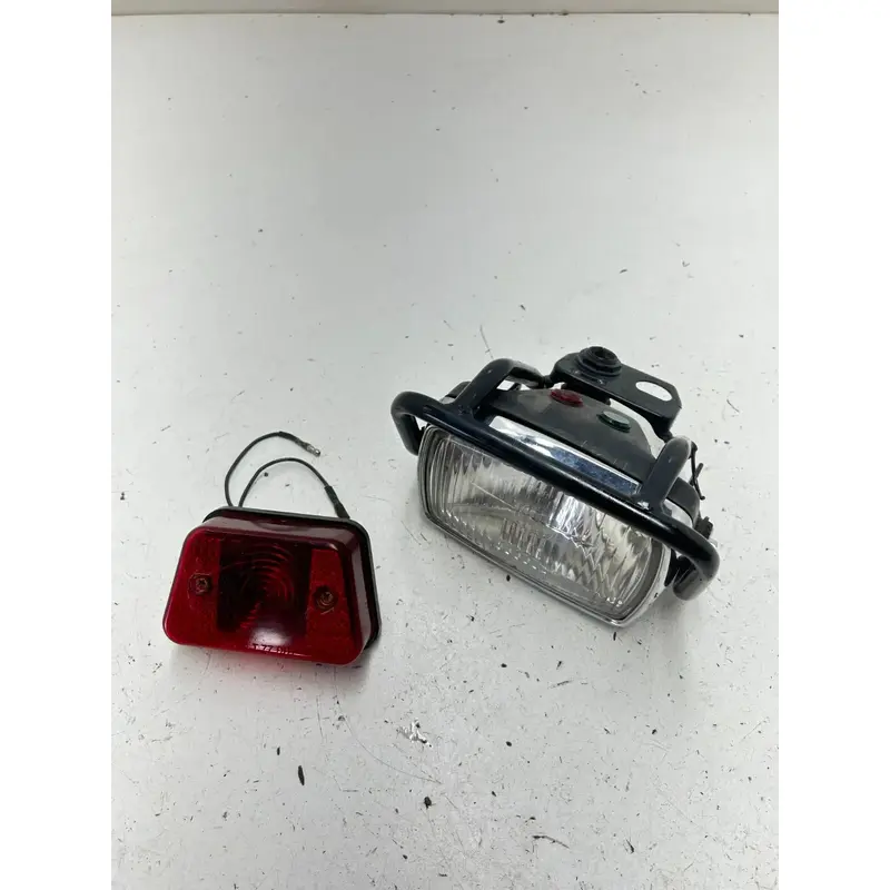 88 1988 Polaris Trail Boss 250 4x4 OEM Pod Mount Guard Bracket Headlight Tail