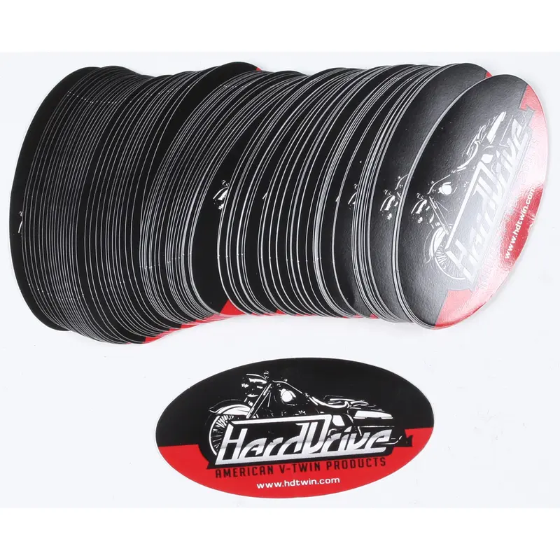 HARDDRIVE 100/PACK HARDDRIVE OVAL 4"