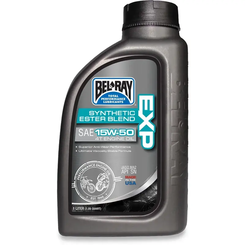BEL-RAY Fits EXP Synthetic Blend 4T Oil - 15W-50 - 1L 99130-B1LW